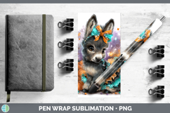 GorgeousFarm Halloween Pen Wrap design.