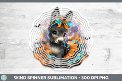 GorgeousFarm Halloween Wind Spinner design.