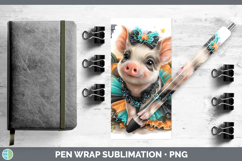 GorgeousFarm Halloween Pen Wrap design.