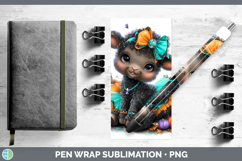 GorgeousFarm Halloween Pen Wrap design.