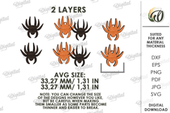 Farm Halloween Tiered Tray Decor Laser Cut. Halloween SVG Product Image 2