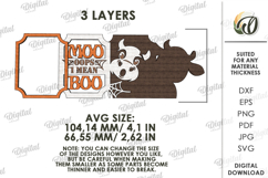 Farm Halloween Tiered Tray Decor Laser Cut. Halloween SVG Product Image 2