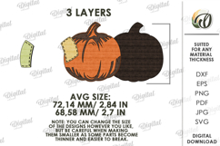 Farm Halloween Tiered Tray Decor Laser Cut. Halloween SVG Product Image 2