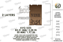 Farm Halloween Tiered Tray Decor Laser Cut. Halloween SVG Product Image 2