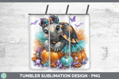 GorgeousFarm Halloween Tumbler design.