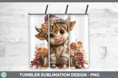 GorgeousFarm Knit Hat Tumbler design.