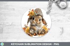 GorgeousFarm Knit Hat Keychain design.