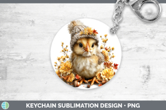 GorgeousFarm Knit Hat Keychain design.