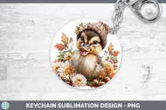 GorgeousFarm Knit Hat Keychain design.