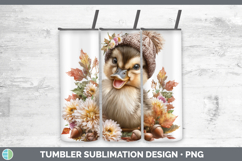 GorgeousFarm Knit Hat Tumbler design.