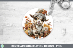 GorgeousFarm Knit Hat Keychain design.