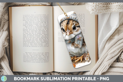 GorgeousFarm Knit Hat Bookmark design.