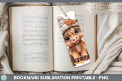 GorgeousFarm Knit Hat Bookmark design.