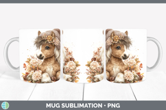 GorgeousFarm Knit Hat Mug Wrap design.