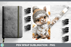 GorgeousFarm Knit Hat Pen Wrap design.