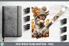 GorgeousFarm Knit Hat Pen Wrap design.
