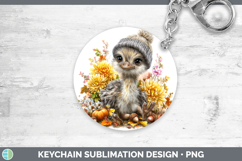 GorgeousFarm Knit Hat Keychain design.