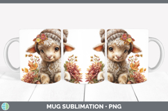 GorgeousFarm Knit Hat Mug Wrap design.