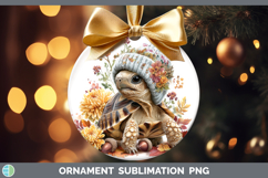 GorgeousFarm Knit Hat Ornament design.