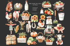GlamArtZhanna, Farm life clipart, Farm Animals images, Farm clipart, Farmer clipart, Farmer girl png, Farmer woman png, Farm illustrations, Life on the Farm png, Summer clipart, Autumn clipart, Country clipart, Rustic farm clipart, Cottage Farm Clipart