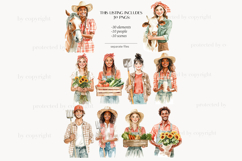 GlamArtZhanna, Farm life clipart, Farm Animals images, Farm clipart, Farmer clipart, Farmer girl png, Farmer woman png, Farm illustrations, Life on the Farm png, Summer clipart, Autumn clipart, Country clipart, Rustic farm clipart, Cottage Farm Clipart