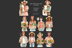 GlamArtZhanna, Farm life clipart, Farm Animals images, Farm clipart, Farmer clipart, Farmer girl png, Farmer woman png, Farm illustrations, Life on the Farm png, Summer clipart, Autumn clipart, Country clipart, Rustic farm clipart, Cottage Farm Clipart