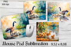 Farm ducks Sublimation|animal Mouse Pad Design Product Image 1
