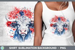 GorgeousFarm Patriotic Splash Shirt design.