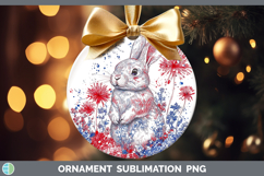 GorgeousFarm Patriotic Splash Ornament design.
