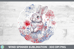 GorgeousFarm Patriotic Splash Wind Spinner design.
