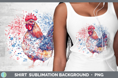 GorgeousFarm Patriotic Splash Shirt design.