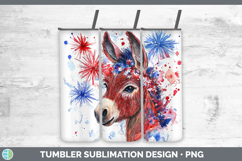 GorgeousFarm Patriotic Splash Tumbler design.