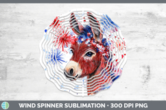 GorgeousFarm Patriotic Splash Wind Spinner design.