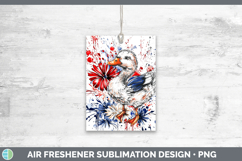 GorgeousFarm Patriotic Splash Air Freshener design.