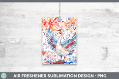 GorgeousFarm Patriotic Splash Air Freshener design.