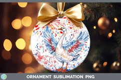 GorgeousFarm Patriotic Splash Ornament design.