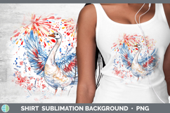 GorgeousFarm Patriotic Splash Shirt design.
