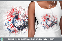 GorgeousFarm Patriotic Splash Shirt design.