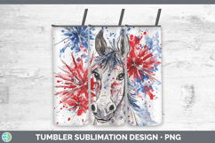 GorgeousFarm Patriotic Splash Tumbler design.