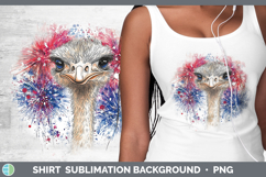 GorgeousFarm Patriotic Splash Shirt design.