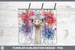 GorgeousFarm Patriotic Splash Tumbler design.