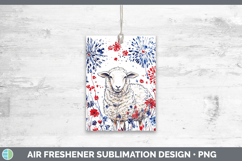 GorgeousFarm Patriotic Splash Air Freshener design.