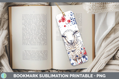 GorgeousFarm Patriotic Splash Bookmark design.
