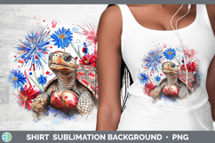 GorgeousFarm Patriotic Splash Shirt design.