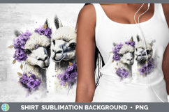 GorgeousFarm Purple Drips Shirt design.