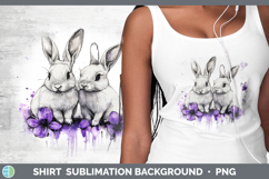 GorgeousFarm Purple Drips Shirt design.