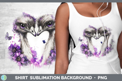 GorgeousFarm Purple Drips Shirt design.