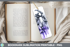 GorgeousFarm Purple Drips Bookmark design.