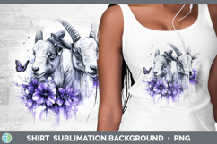 GorgeousFarm Purple Drips Shirt design.