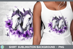 GorgeousFarm Purple Drips Shirt design.